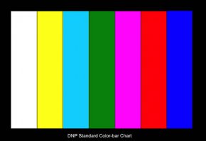 Standard Color Bar Chart For Color Camera adjust, True color